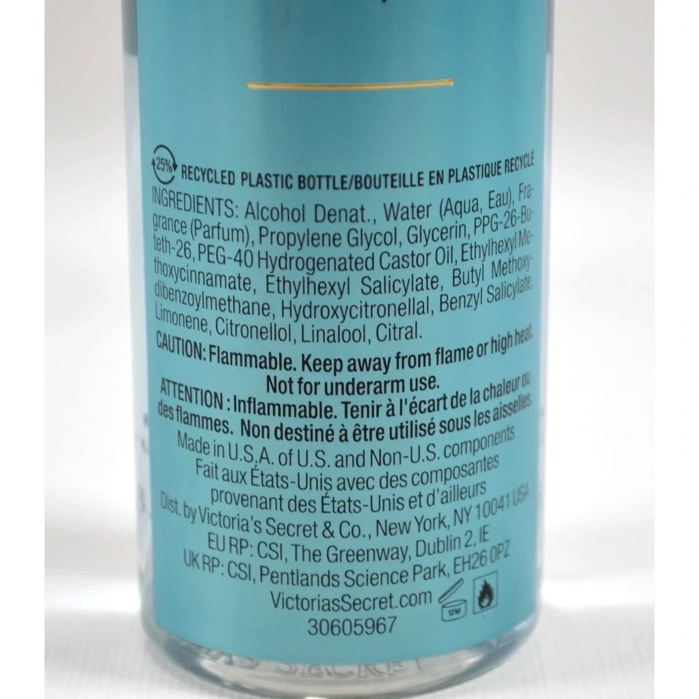 Victorias Secret Body Spray AQUA KISS Fragrance Mist Full Size 250 mL 8.4 oz NEW